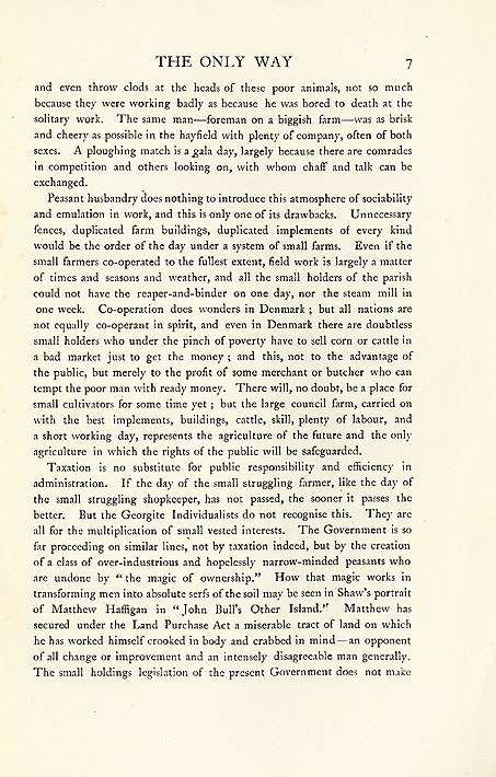 RAD171, The Only Way with the Land being the Socialist Way