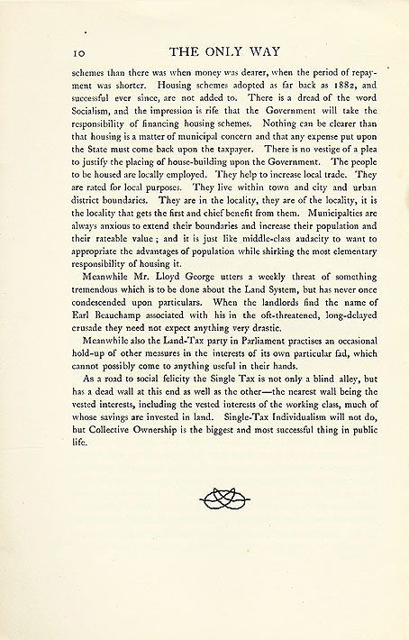 RAD171, The Only Way with the Land being the Socialist Way