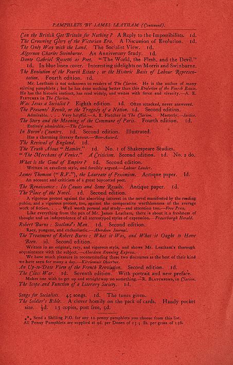 RAD171, The Only Way with the Land being the Socialist Way