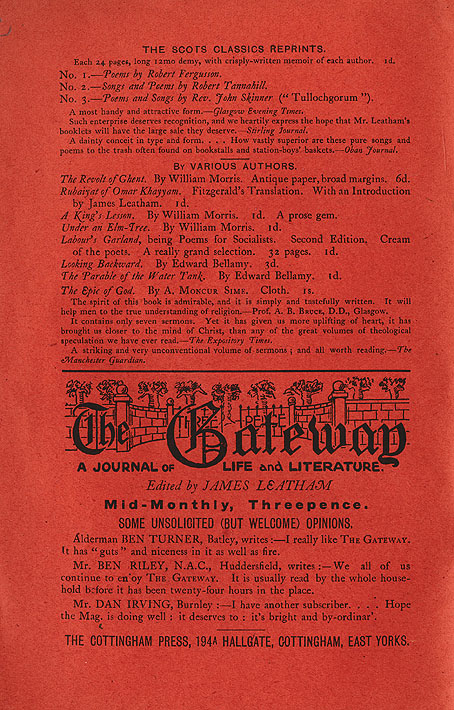 RAD171, The Only Way with the Land being the Socialist Way