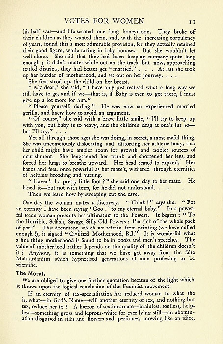 RAD180, Votes for Women: For and Against