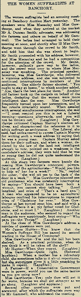 RAD182, Women Suffragists