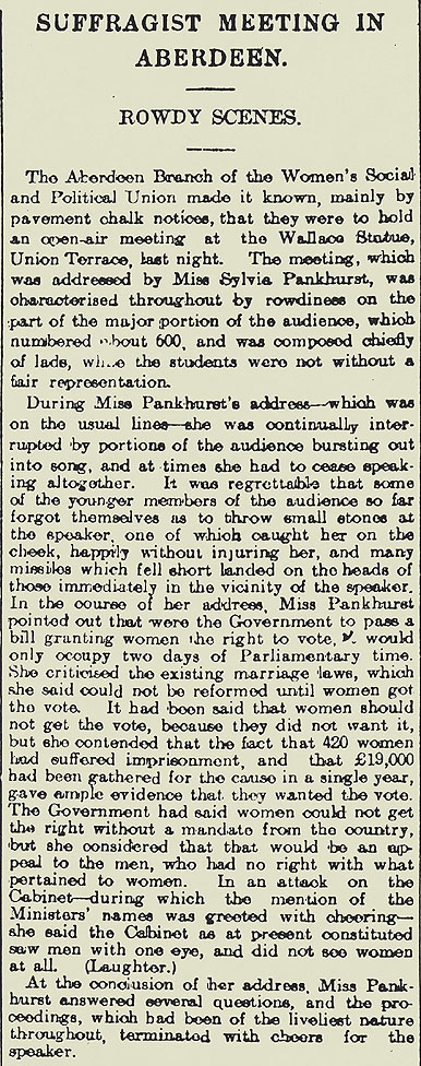 RAD182, Women Suffragists