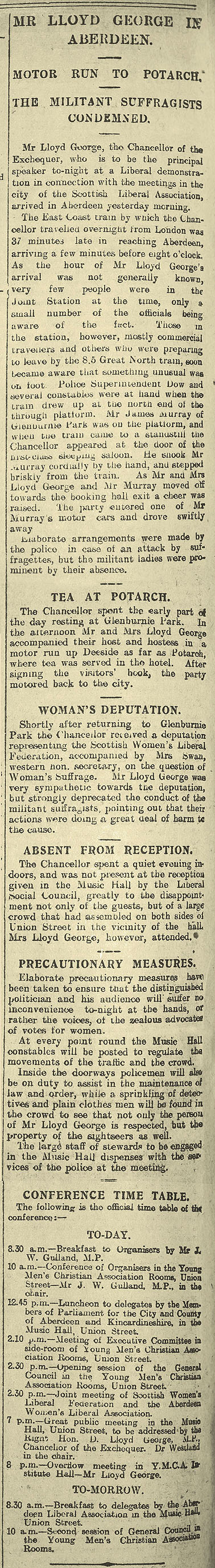 RAD182, Women Suffragists