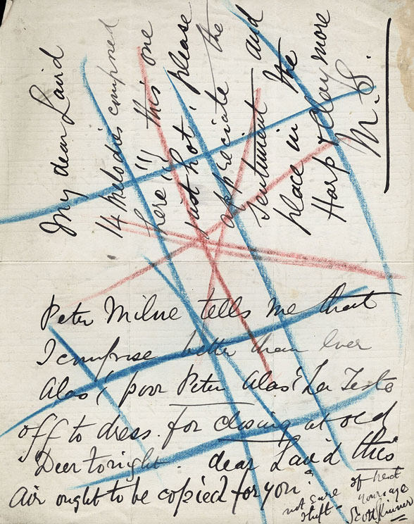 My Bonnet Blue lies stained and Bloody (verso)