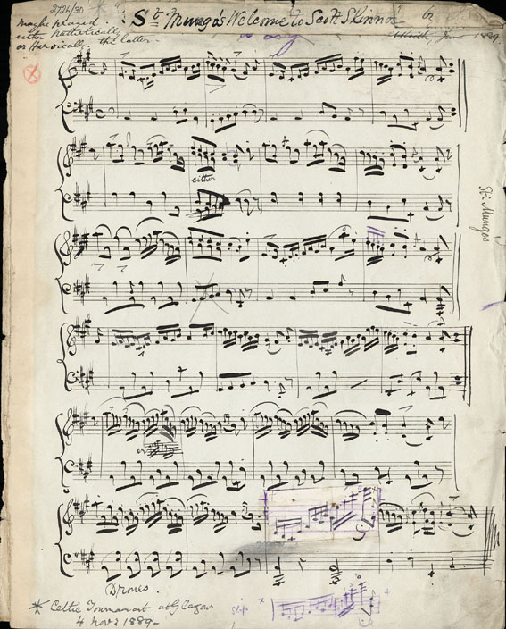 St Mungo's Welcome to Scott Skinner