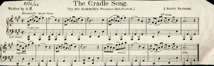 Cradle Song The Music Of James Scott Skinner
