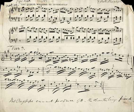 The Queen's Welcome to Invercauld