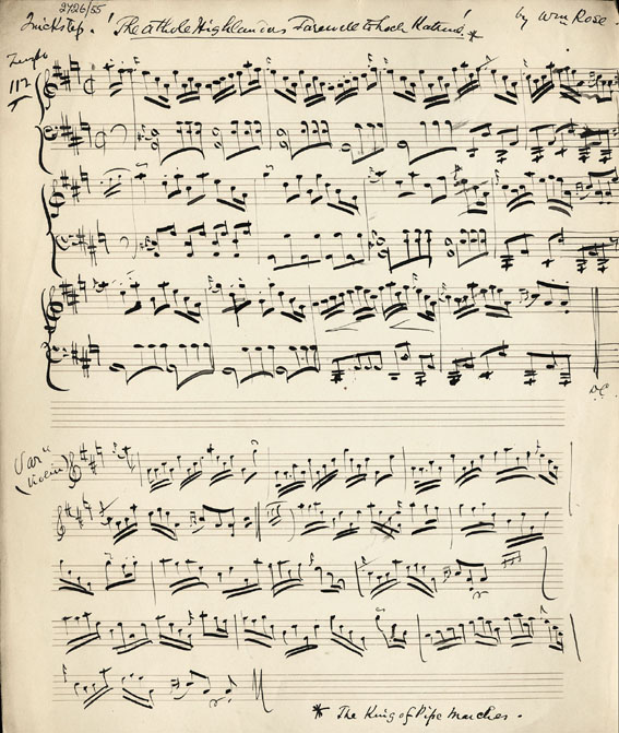 The Athole Highlanders Farewell to Loch Katrine