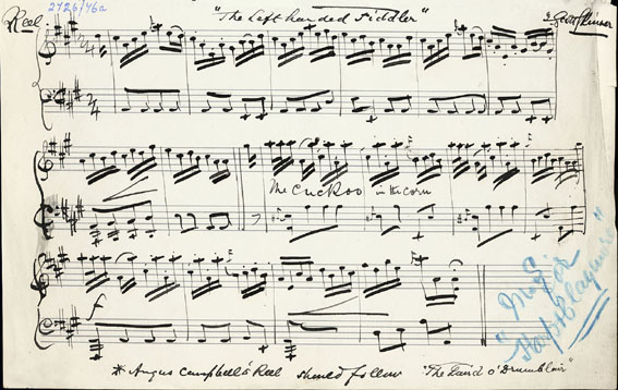 The Left Handed Fiddler