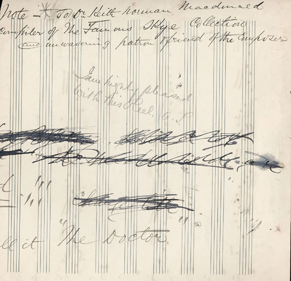 Note about the Doctor