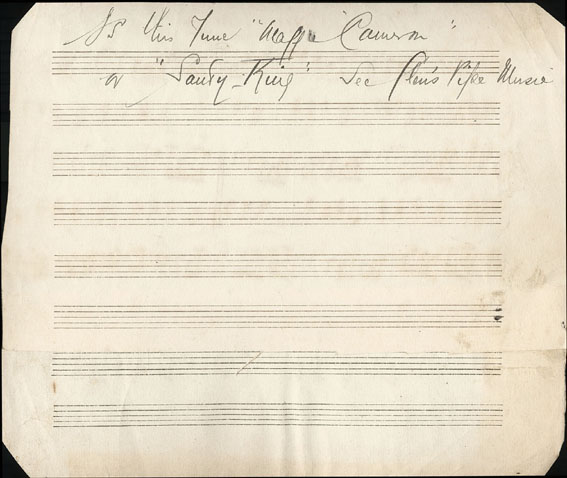 Note on verso of Maggie Cameron