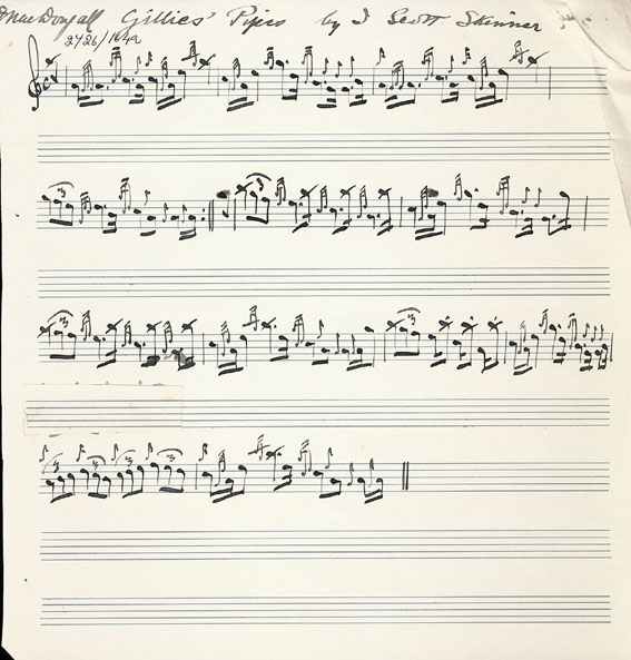 MacDougall Gillies' Pipes