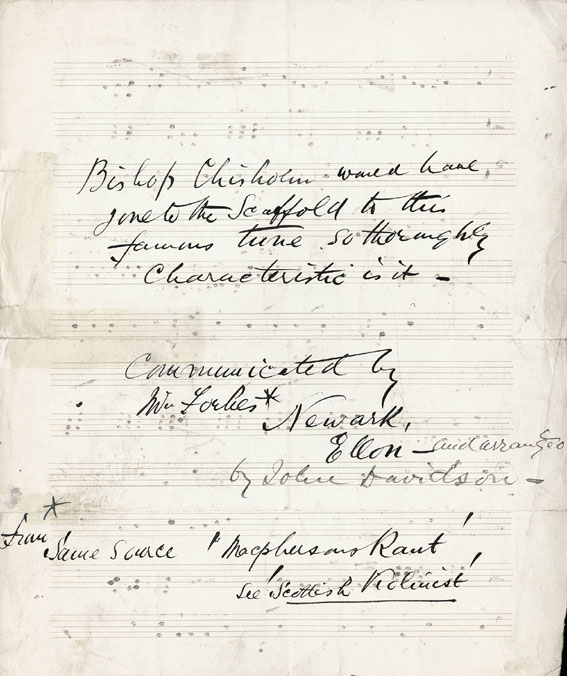 Note about Clout the Cauldron