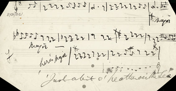 Just a Bit o' Heather o'er the Lea