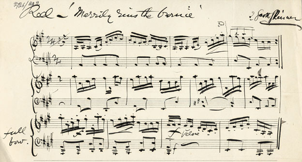 Merrily Rins the Burnie