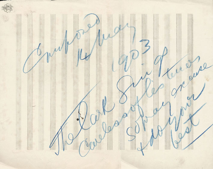 Note about Merrily Rins the Burnie