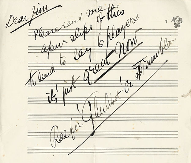 Note to James MacPherson from James Scott Skinner