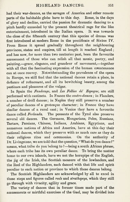 Page 3 of 8 of Highland Dancing in the Olden Times