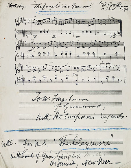 The Young Laird o' Greenyard