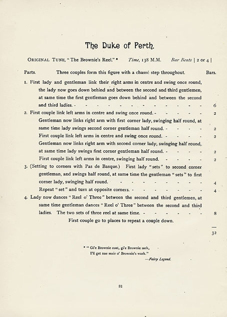 The Duke of Perth country dance