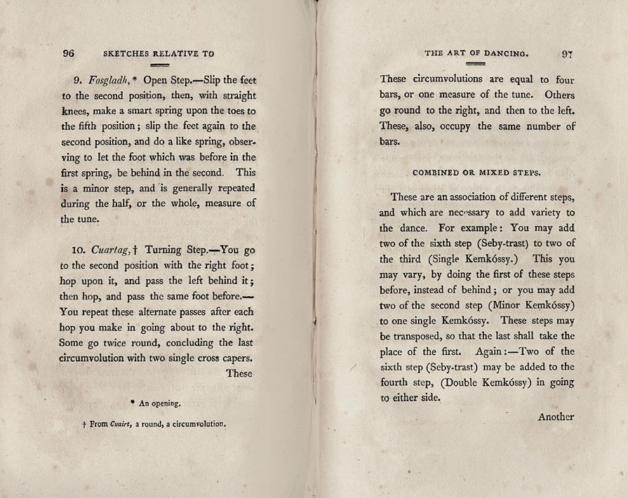 Page 7 of 8 of Sketch 5, Peacock's The Art of Dancing