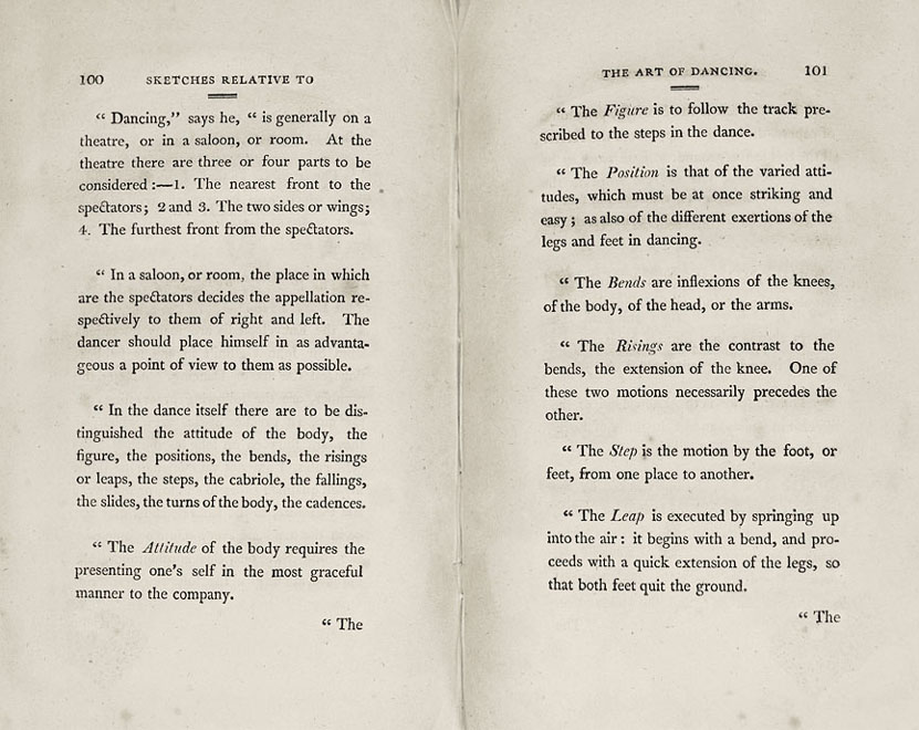 Page 2 of 8 of Sketch 6, Peacock's Art of Dancing