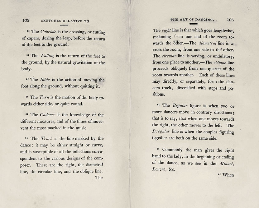 Page 3 of 8 of Sketch 6, Peacock's Art of Dancing