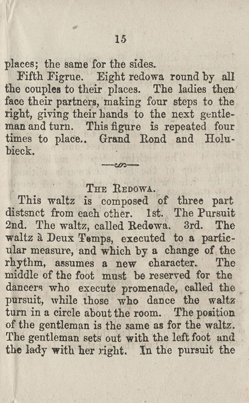Page 2 of 2 The Mazourka;  Page 1 of 3 The Redowa, The Ball-Room Guide