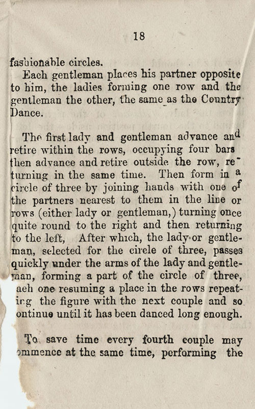 Page 2 of 3 Pope Goes the Weasel, The Ball-Room Guide