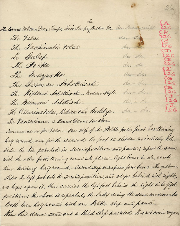 Valse, A Deux Temps, Trois Temps, Le Boston &C