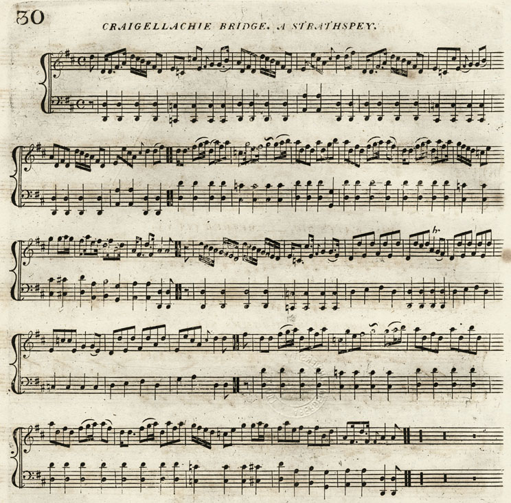 Craigellachie Bridge. A Strathspey