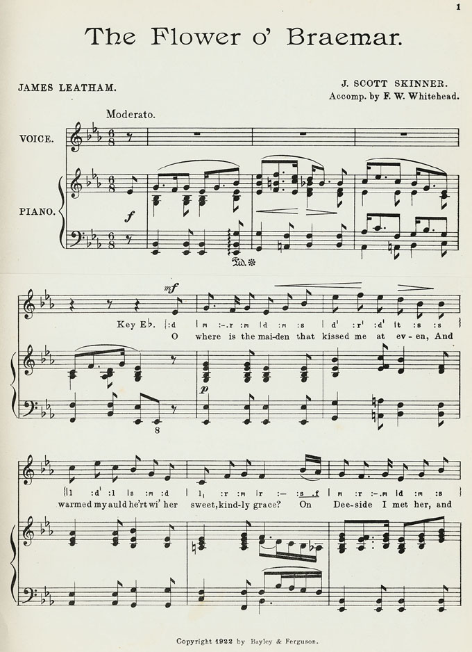 The Flower o' Braemar, page 2 of 5