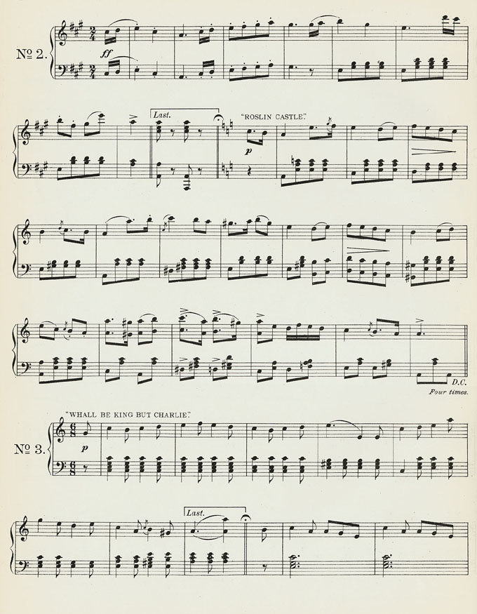 Guy Mannering Lancers, Figures 2 and 3, page 1 of 2