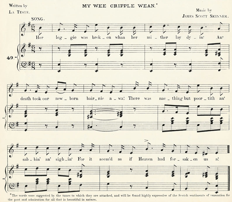 Page 1 of 2, My Wee Cripple Wean