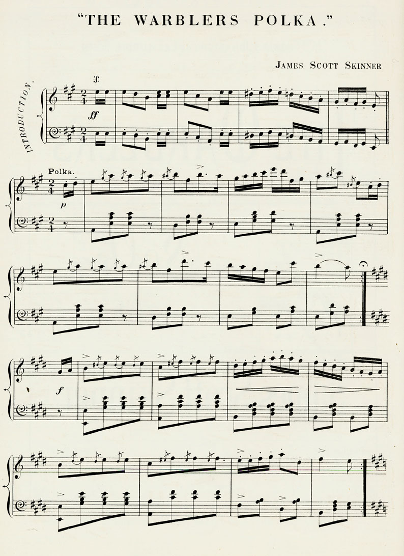 Page 1 of 2, The Warblers Polka