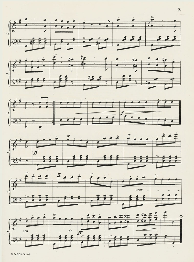 Page 3 of 5, The Election Galop