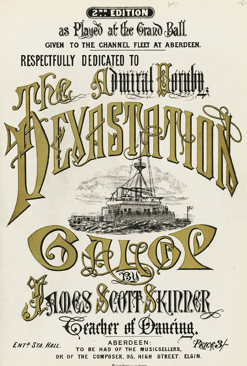 The Devastation Galop, cover