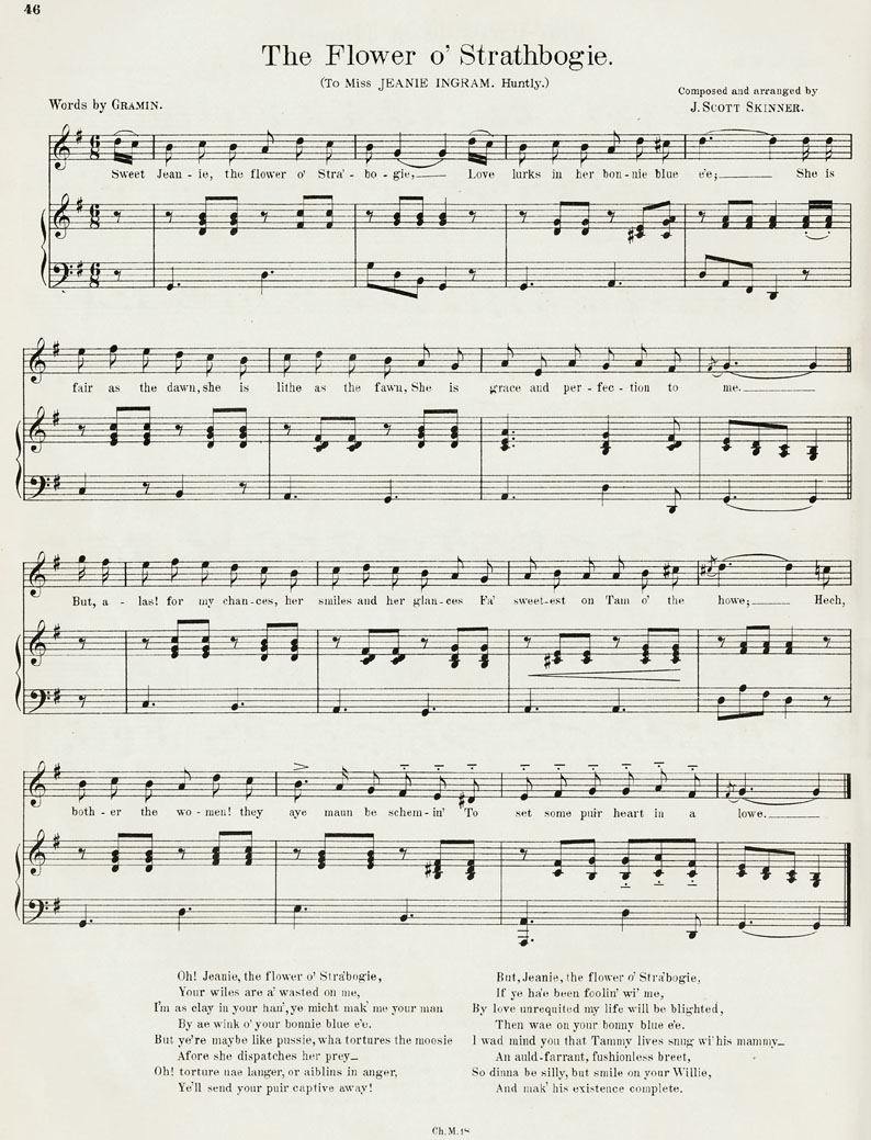 The Flower o' Strathbogie