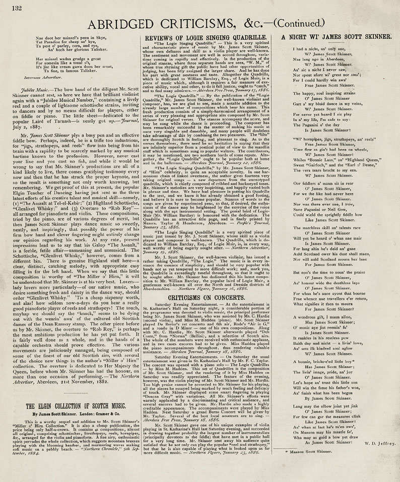 Page 4 of 4, Abridged Criticisms from The Logie Collection of Original Music