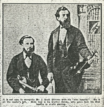 Image of James Scott Skinner and his brother Sandy
