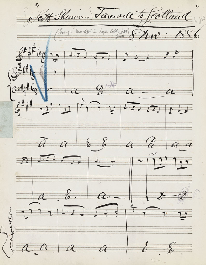 Page 1 of 2, Scott Skinner's Farewell to Scotland