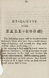 Page 1 of 4, Etiqette of the Ballroom, The Ball-Room Guide