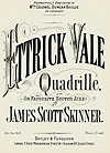 Ettrick Vale Quadrille, title page