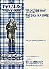 Cover image, Two Airs for Violin and Piano