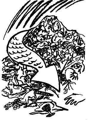 The Gold being gaurded