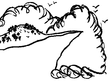 There's gold in the distance!