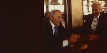 Klaus Barbie with Karl Wolff