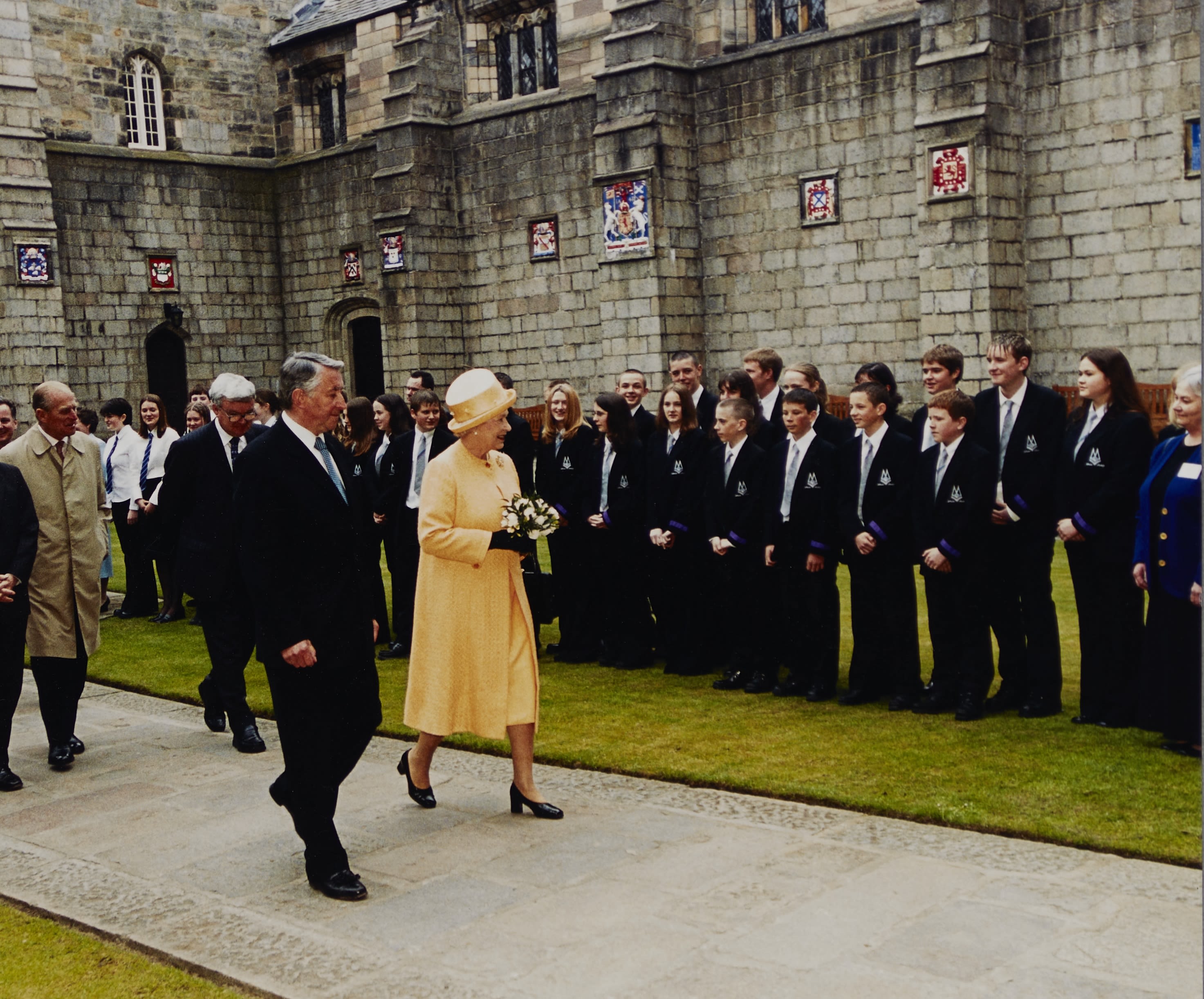 The Queen's visit in 2002