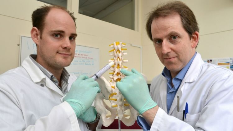 Dr Jordan Conway and Professor Iain Gibson